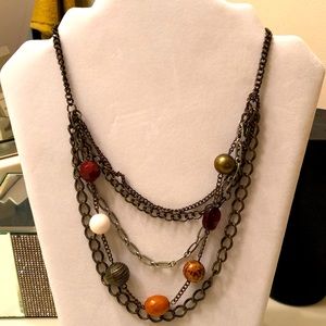 SASSY jungle theme necklace